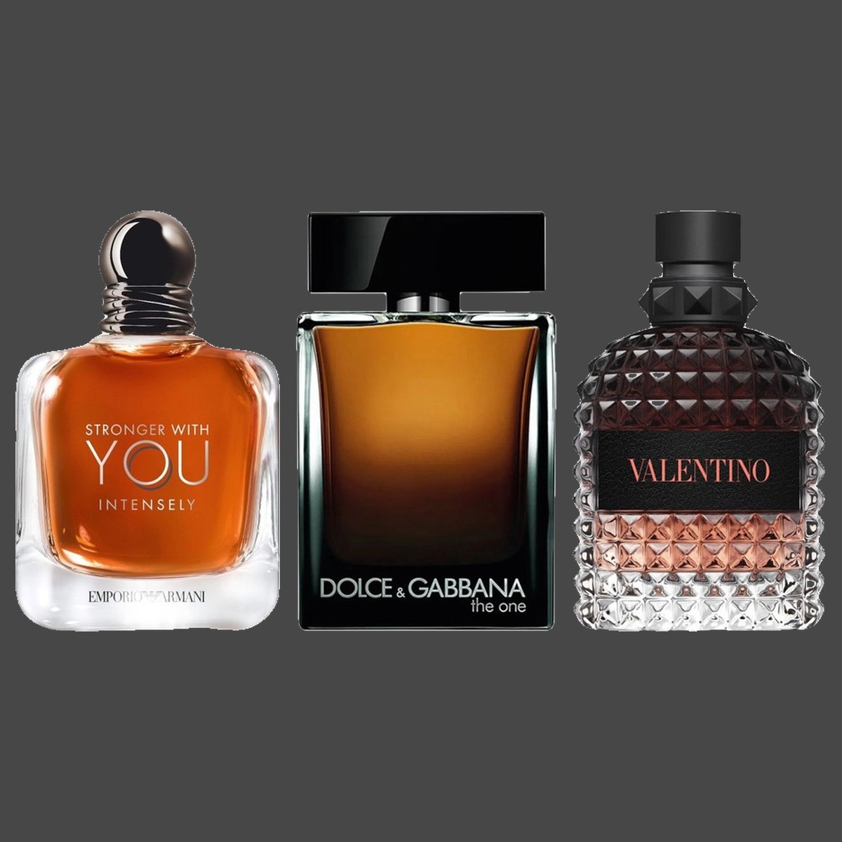 The Sweet Essences Collection fragrance bottles